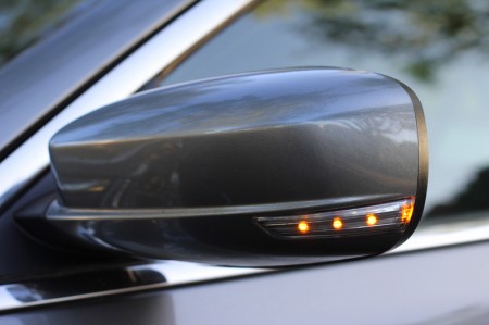 Rear-view mirror of 2012 Chrysler 300 SRT8