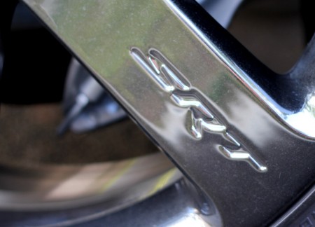 Wheel detail of 2012 Chrysler 300 SRT8