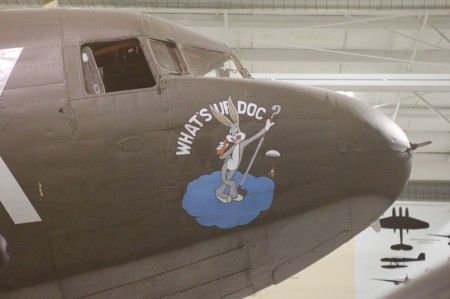 "What's up, Doc?" C-47 nose art