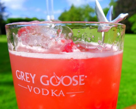 Refreshing summertime Grey Goose L'Orange cocktail