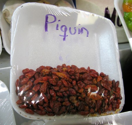 Piquin peppers