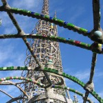Watts Towers was built between 1921 and 1954