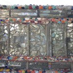 Ceiling of Watts Towers entrance