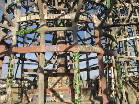 Watts Towers was designated a National Historic Landmark in 1990