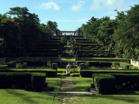 The Cloister Garden at the Ocean Club on Paradise Island, The Bahamas