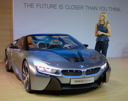BMW i8 Spyder Plug-In Hybrid at the 2012 LA Auto Show