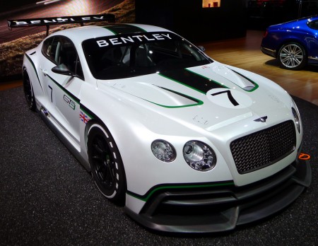 Bentley GT3 at the 2012 LA Auto Show