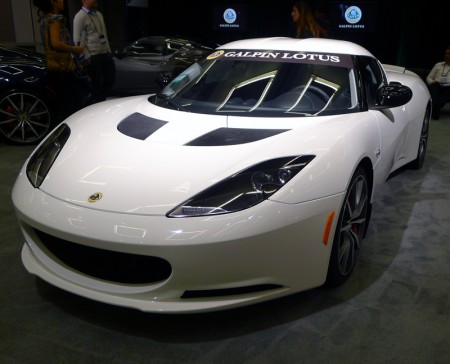 Lotus Evora at the 2012 LA Auto Show