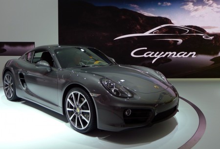 Porsche Cayman at the 2012 LA Auto Show