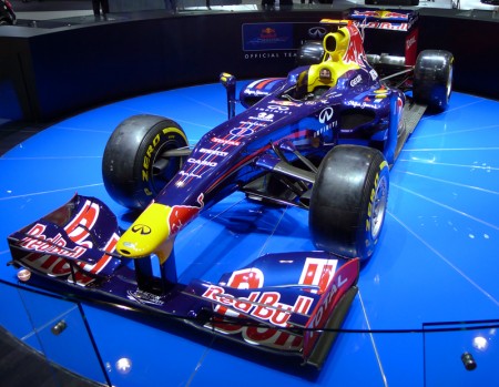 Red Bull F1 Winner at the 2012 LA Auto Show
