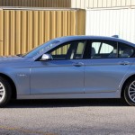 Side view of the BMW ActiveHybrid 5