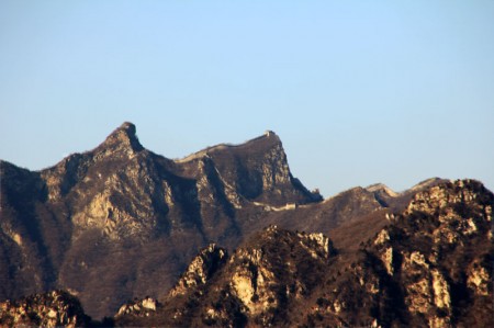 Mountain View of Great Wall of China