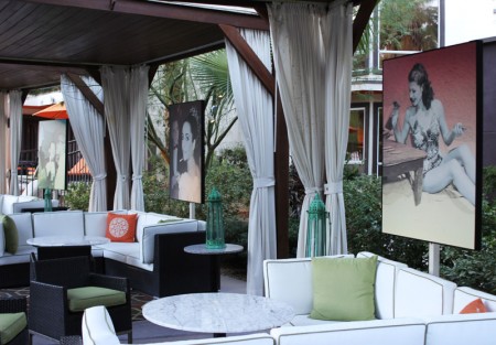 Cabana at the Riviera Palm Springs Hotel
