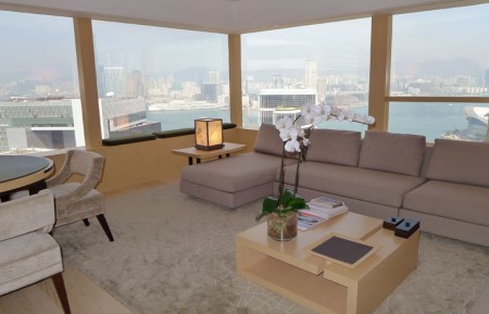 Suite with a view at The Upper House, Hong Kong