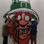 MB Abram Gallery Owner with Chris Brown at MB Galleries in Los Angeles
