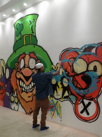 So much for the Deranged Red Bear at MB Galleries in Los Angeles
