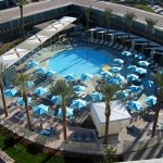 Top View of the Pool at the Hotel Valley Ho in Scottsdale