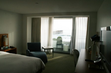 Ocean view suite at Tower23 Hotel in San Diego, CA