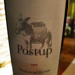 Postup is a Plavac Mali from Dingač Vinarija winery, an unusual Croatian varietal at Bestia in downtown Los Angeles