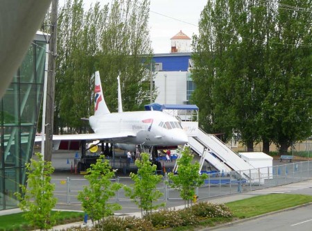 British Airways Concorde jet