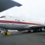 First Boeing 747
