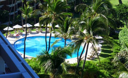 Pool at Mauna Kea Beach Hotel on Hawaii's Big Island