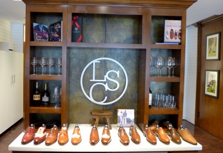 selecting from displayed models at the left shoe company