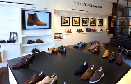 the left shoe company retail store on melrose in los angeles california