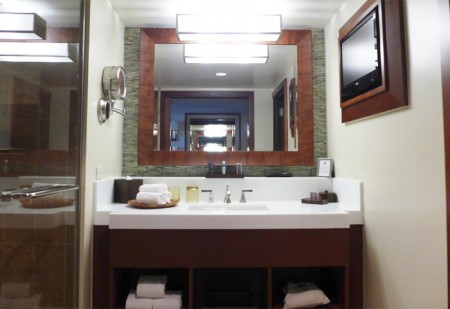 A bathroom at The Ritz-Carlton, Ranch Mirage