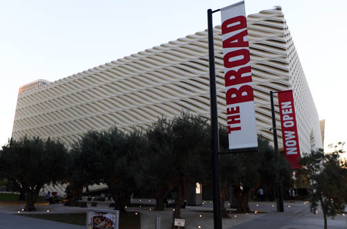 The Broad features a bold modern design by Diller Scofidio + Renfro